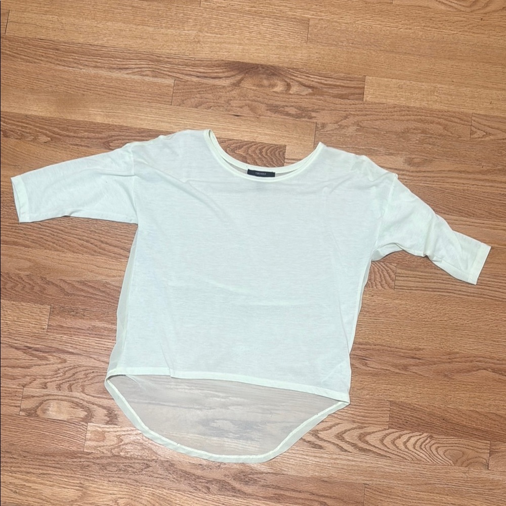 Forever 21 light green top